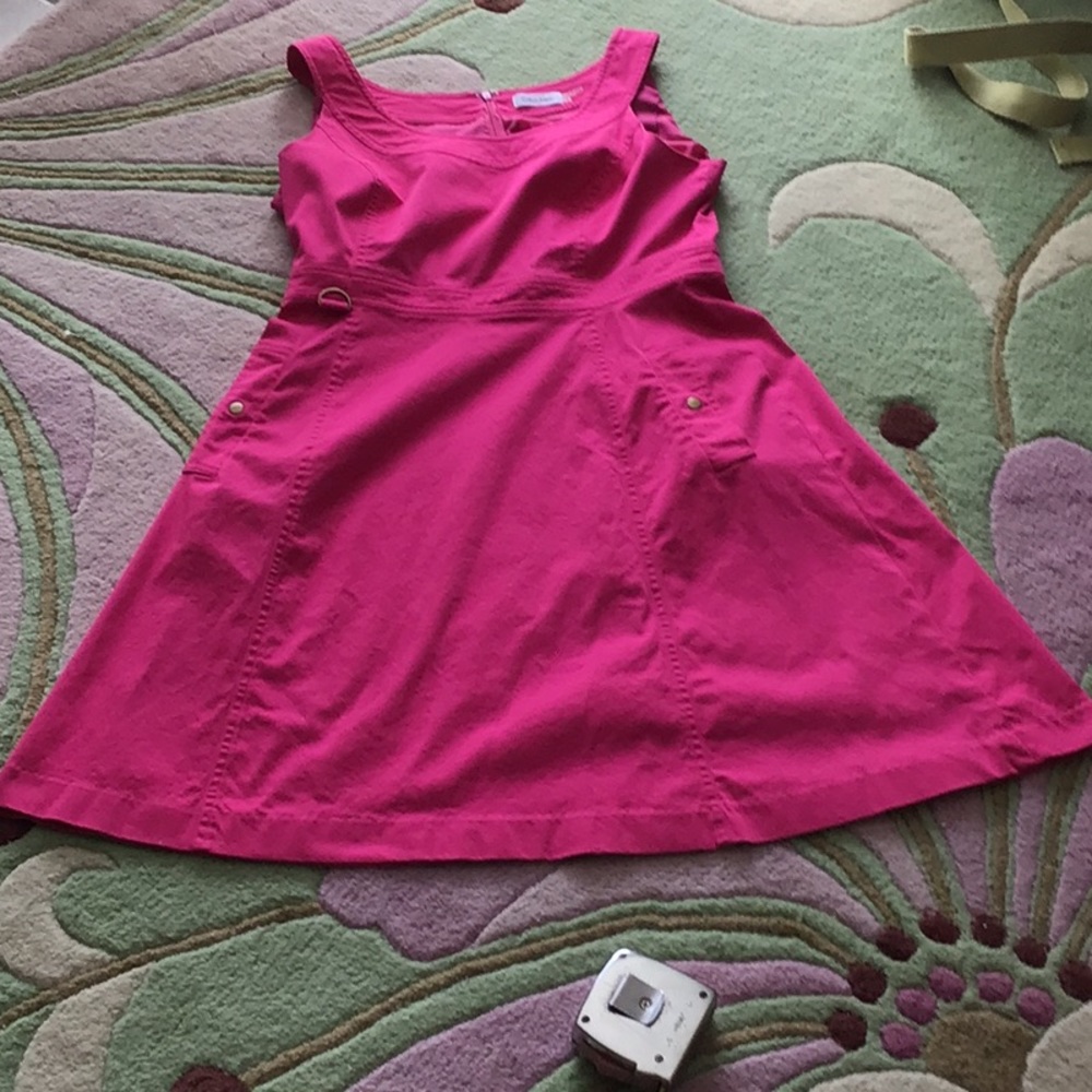 Calvin Klein fit and flair dress